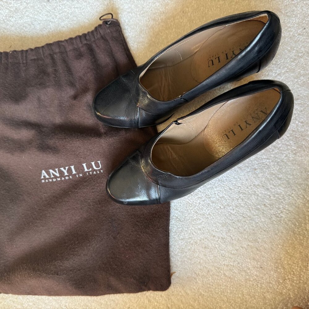 Anyi Lu Italian all leather shoes